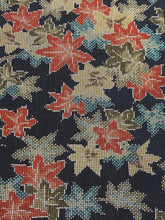 画像をギャラリービューアに読み込む, 楓模様織り出し本場泥大島紬