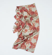 画像をギャラリービューアに読み込む, 石畳に花・古典柄総地紋【シュッケニ】