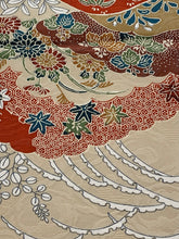 画像をギャラリービューアに読み込む, 雲に流水・草花模様総雲地紋【シュッケニ】