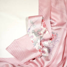 画像をギャラリービューアに読み込む, 重ね菱の総地紋に草花模様【ギャザータイプ】