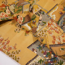 画像をギャラリービューアに読み込む, 屏風に時代人物風景模様【シュッケニ】