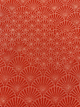 画像をギャラリービューアに読み込む, 菊青海波模様総紗綾地紋【ギャザータイプ】