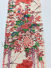 画像をギャラリービューアに読み込む, 藤に花車模様【シュッケニ】