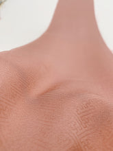 画像をギャラリービューアに読み込む, 波模様織出し付け下げ一つ家紋色無地【シュッケニ】