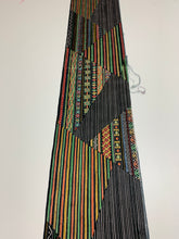 画像をギャラリービューアに読み込む, 切りばめ風縞に抽象模様