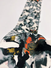 画像をギャラリービューアに読み込む, 抽象枝墨模様金彩あり【ギャザータイプ】