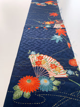 画像をギャラリービューアに読み込む, 総草花模様に小花地紋【タックタイプ】【化繊】