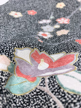 画像をギャラリービューアに読み込む, のり散らしに梅・椿模様【M】