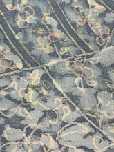 画像をギャラリービューアに読み込む, 切りばめ風花模様手織り節紬【M】