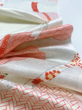 画像をギャラリービューアに読み込む, 熨斗に花古典柄雲模様【タックタイプ】※化繊