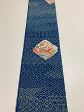 画像をギャラリービューアに読み込む, 破れ色紙に花・古典柄模様