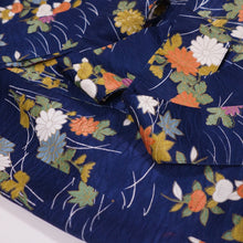 画像をギャラリービューアに読み込む, 菊に楓・橘模様総地紋【シュッケニ】※丈79㎝