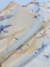 画像をギャラリービューアに読み込む, 抽象鳥模様総地紋【長】