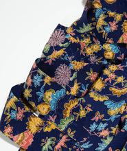 画像をギャラリービューアに読み込む, 扇に草花模様総波地紋【タックタイプ】