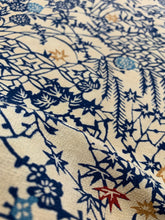 画像をギャラリービューアに読み込む, 草花模様上代紬【S】