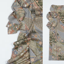 画像をギャラリービューアに読み込む, 総金彩の古典柄・御所車模様【シュッケニ】