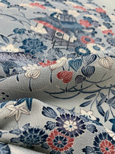 画像をギャラリービューアに読み込む, 家屋に草花橋模様【L】