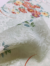 画像をギャラリービューアに読み込む, 総枝葉花地紋に花模様【シュッケニ】