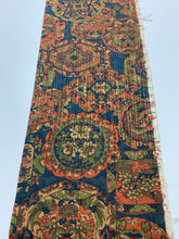 画像をギャラリービューアに読み込む, 絵皿に花模様縦縞地紋【シュッケニ】