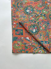 画像をギャラリービューアに読み込む, 絵皿に家屋・花鳥模様