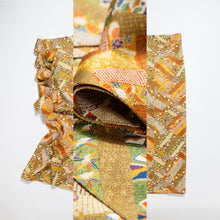 画像をギャラリービューアに読み込む, 短冊に花古典柄総地紋