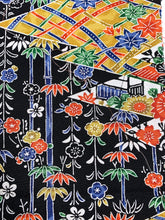 画像をギャラリービューアに読み込む, 松皮菱に松竹梅模様【シュッケニ】