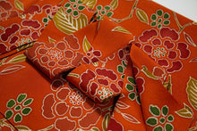 画像をギャラリービューアに読み込む, 花模様手染め