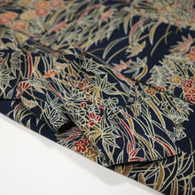 画像をギャラリービューアに読み込む, 草花線渕模様【シュッケニ】