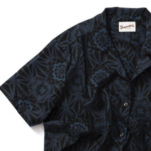 画像をギャラリービューアに読み込む, 麻の葉に華紋織り出し本場泥大島紬着物5マルキ【L】