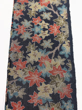 画像をギャラリービューアに読み込む, 楓模様織り出し本場泥大島紬