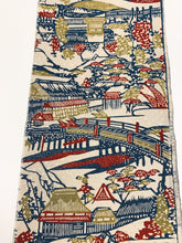 画像をギャラリービューアに読み込む, 家屋に草花模様総斑点地紋