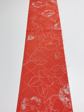 画像をギャラリービューアに読み込む, 松皮菱・亀甲地紋に椿模様