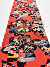 画像をギャラリービューアに読み込む, 花鳥に茶屋辻模様【ギャザータイプ】