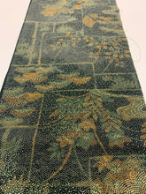 画像をギャラリービューアに読み込む, 色紙に草花模様【M】