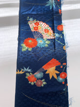 画像をギャラリービューアに読み込む, 総草花模様に小花地紋【タックタイプ】【化繊】