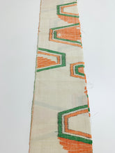 画像をギャラリービューアに読み込む, 幾何学に菊模様織り出し【手織り紬】