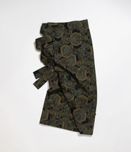 画像をギャラリービューアに読み込む, 亀甲に華紋模様織り出し本場泥大島紬(5マルキ)