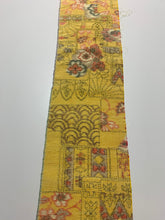 画像をギャラリービューアに読み込む, 色紙に花幾何学模様織り出し十日町紬【L】