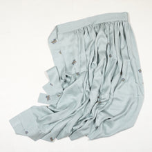 画像をギャラリービューアに読み込む, 読み本に花模様総紗綾地紋【ギャザータイプ】