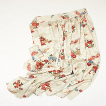 画像をギャラリービューアに読み込む, 流水草花模様に扇総地紋【ギャザータイプ】