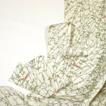 画像をギャラリービューアに読み込む, 草花模様に草地紋【化繊】【ギャザータイプ】