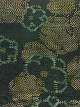 画像をギャラリービューアに読み込む, 花模様織り出し十日町紬【シュッケニ】