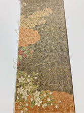 画像をギャラリービューアに読み込む, 雲に秋草模様総楓地紋【シュッケニ】