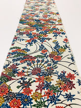 画像をギャラリービューアに読み込む, 家屋に草花模様総紗綾地紋【シュッケニ】