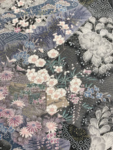 画像をギャラリービューアに読み込む, 流水に草花屋敷模様【シュッケニ】