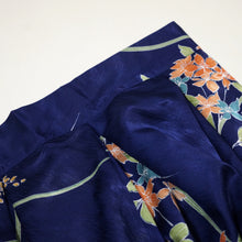 画像をギャラリービューアに読み込む, 草花総斜め線地紋模様【タックタイプ】【化繊】