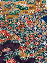 画像をギャラリービューアに読み込む, 流水に花古典柄模様【シュッケニ】