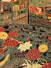 画像をギャラリービューアに読み込む, 屋敷に花鳥模様【化繊】【L】