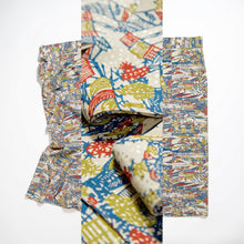 画像をギャラリービューアに読み込む, 家屋に草花模様総斑点地紋