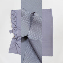 画像をギャラリービューアに読み込む, 【化繊】市松地紋に雪芝散らし模様